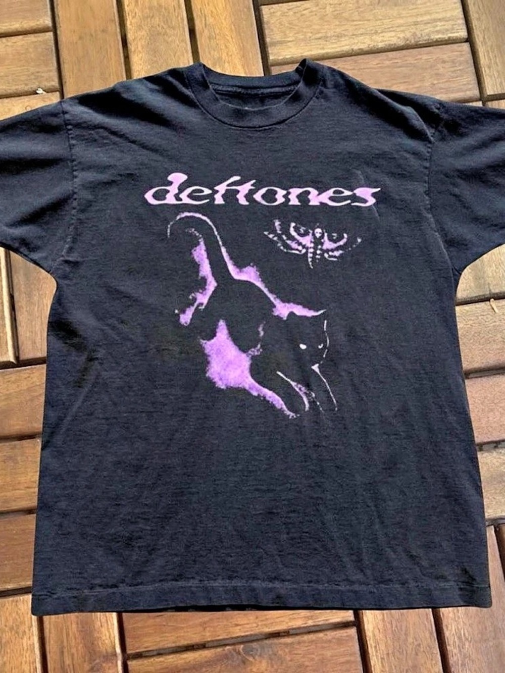 Gildan Heavy Cotton Tee 5000 Graphic Tee deftone Black